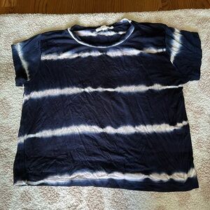 Tie die crop top from L.A Hearts